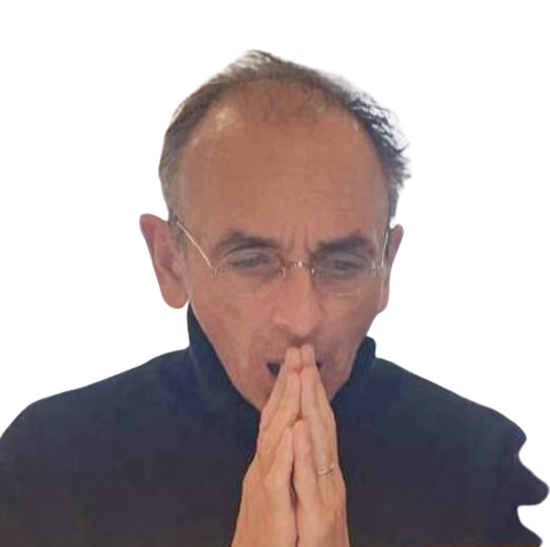 Sticker risitas zemmour z priere par ALONZI_KOA