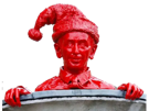 politic-rouge-statue-noel-zemmour-louvre-eric