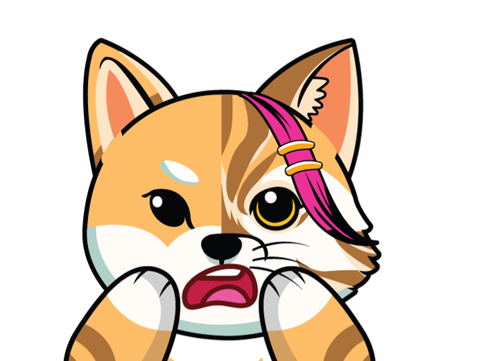 Sticker mewaf crypto par Boblep0nche