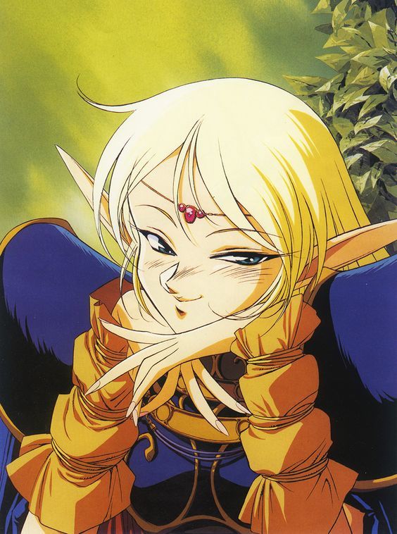 deedlit lodoss anime elfe