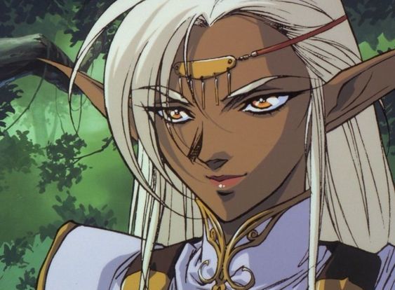 pirotess lodoss anime elfe noire