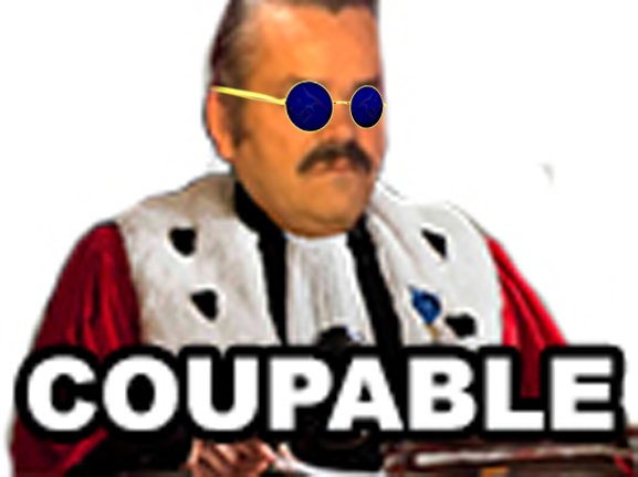 juge coupable lunette elton