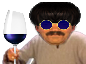 risitas golem verre bleu lunette