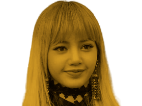 Sticker lisa blackpink kpop or par Tromperie