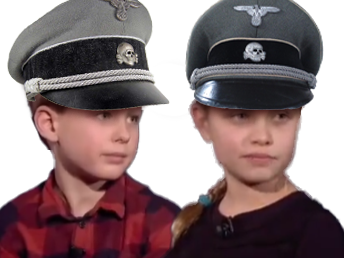 nazie nwo covid golem fascisme canada jeunesse covidienne covidiene gelem golemax nazies fachisme vaccin quebec