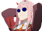 zero-two-darling-in-the-franxx-lunette-bleue-not-ready-2022