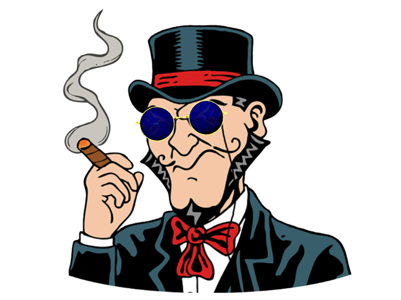 juif bridgely lord cigare chapeau shill lunette 2022 kali yuga not ready pas pret novax