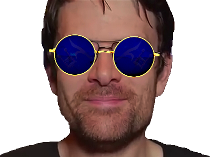 Sticker jdg lunettes par Zinzolin