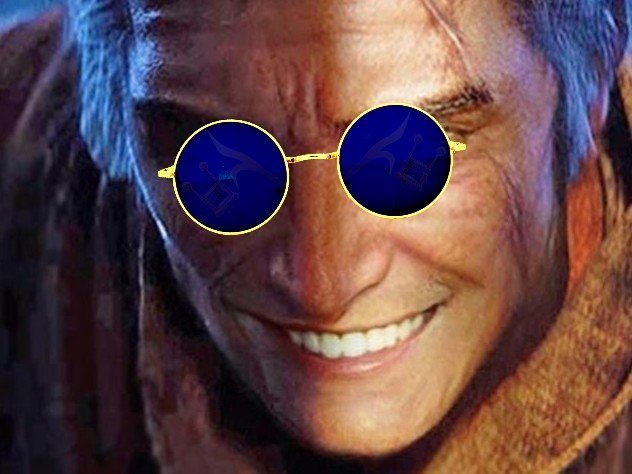 dent content lunettes