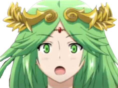 palutena vert kikoojap mignone waifu kid surprise icarus