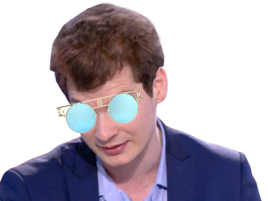 wolf regard lunettes bleues ciel john