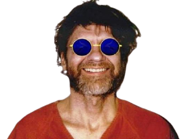 kaczynski sourire lunettes