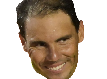 Sticker tennis nadal par LesBeauxJoueurs