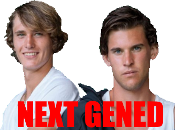 Sticker tennis nadal par LesBeauxJoueurs