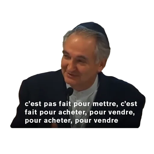 attali pantalon une jambe blague juif