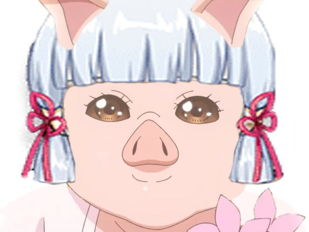 Sticker butayaka ayaka ema genshin impact tsukimichi par Adelf-Hitlor