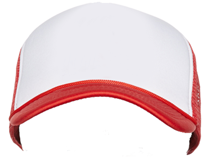 casquette blanche rouge chapeau