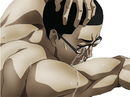 prison school gakuto pleure bras de fer