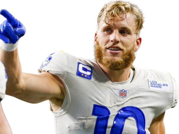 cooper kupp los angeles rams roi amish super bowl nfl