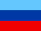 lougansk-russie-ukraine-drapeau
