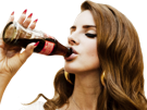 lana-del-rey-fume-classe-belle-femme-coca-boire-boisson-cola-soda-bouteille