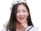 arin-oh-my-girl-omg-kpop-idol-coreenne-korean-rire-fleurs-sourire-drole