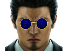 kazuma-kiryu-yakuza-lunettes-bleues-elton-golem