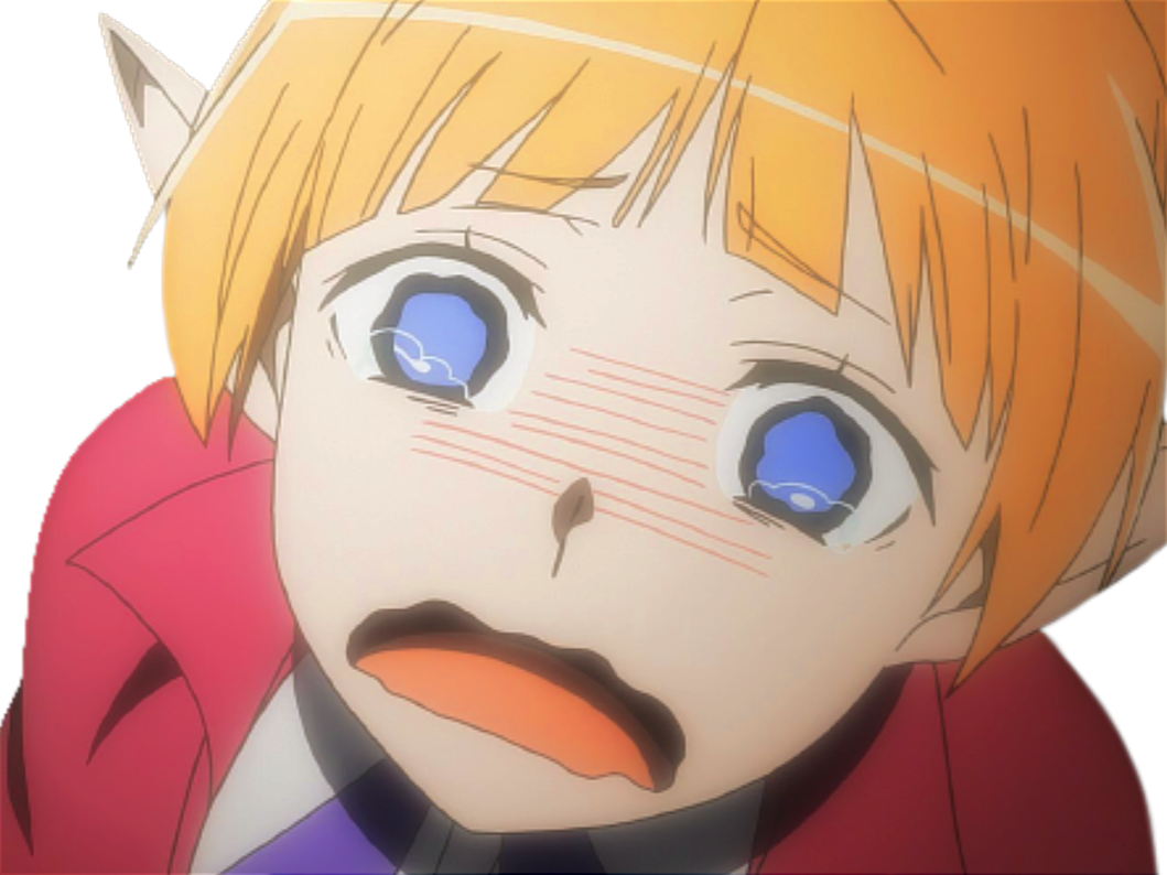 kikoojap lefiya viridis danmachi dungeon ni deai elf blush larmes peur triste pleure panique