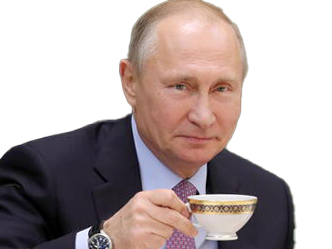 poutine vladimir russie ukraine russe regard cafe boisson tasse