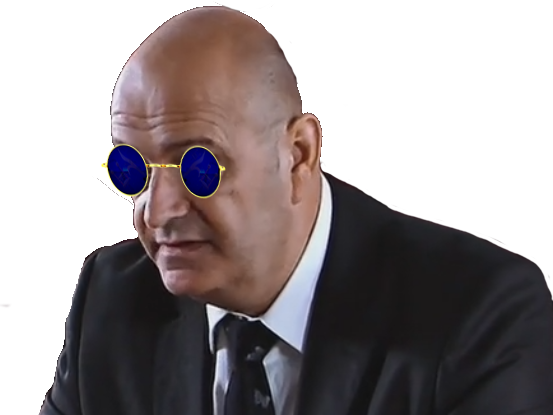 gerard emploi lunette bleue not ready ceci etant cravate