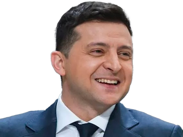 zelenskyy zelensky ukraine ukrainien guerre sourire rire