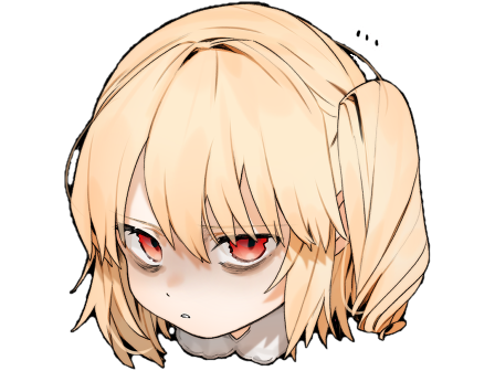 Sticker kikoojap scarlet fatigue touhou par MaitreStickerKJ