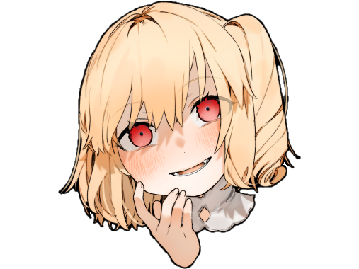 Sticker kikoojap scarlet defi touhou par MaitreStickerKJ