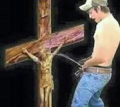 jesus pisse blaspheme