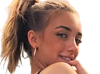 fille coquine cheveux belle