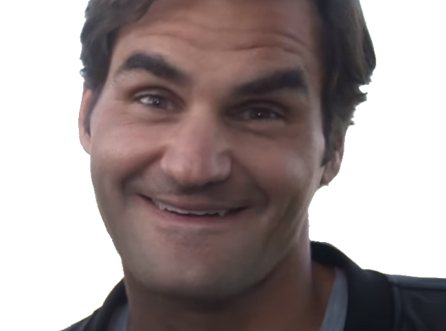 Sticker federer tennis par LesBeauxJoueurs
