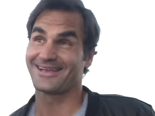 Sticker federer tennis par LesBeauxJoueurs