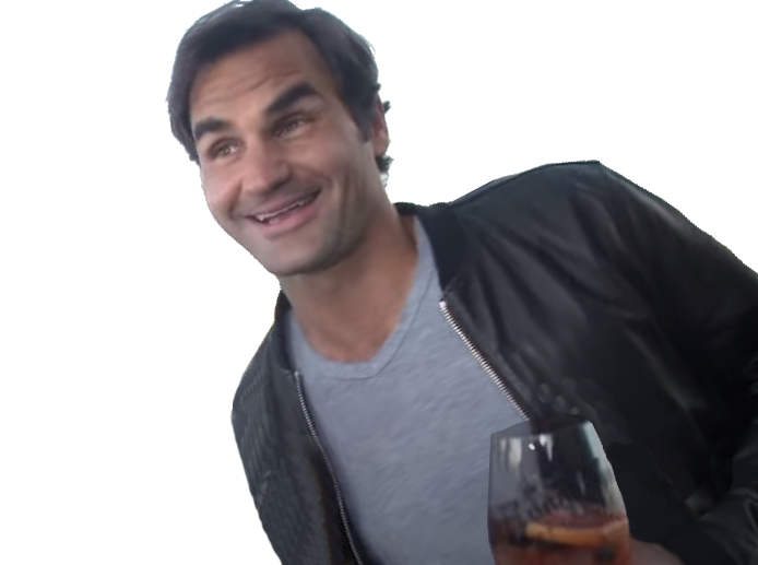 Sticker federer tennis par LesBeauxJoueurs