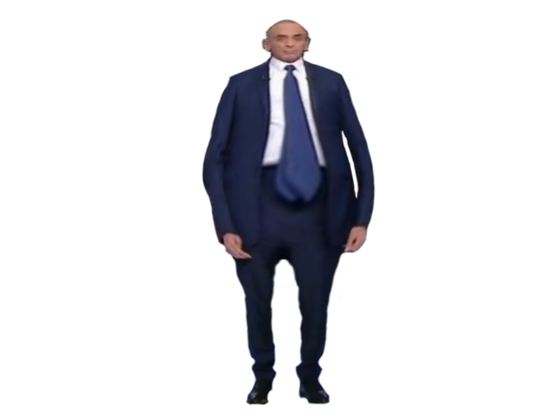 zemmour debout malaise emission politique costar deforme