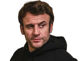 macron sweat gilet zelensky president