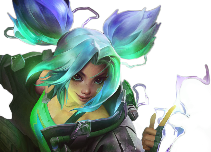 zeri league of legends lol eclair spark zaun etincelle champion faille invocateur