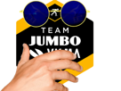 jumbo-visma-equipe-cycliste-velo-cyclisme-lunette-mains-main-not-ready