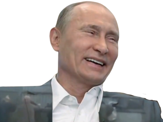 Sticker vladimir poutine russie par AlgorithmeM6U