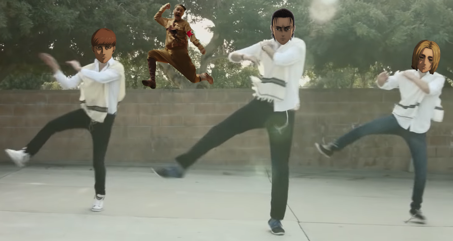 eren floch louise jojo rabbit