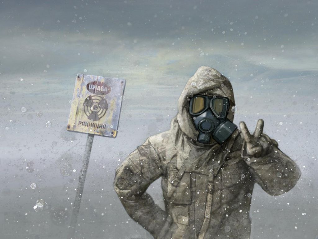 chernobyl hiver nucleaire gasmask