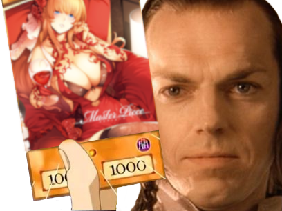 Sticker elf elfe elrond carte yugioh hentai par Adelf-Hitlor