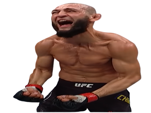 khamzat chimaev victoire super sayan