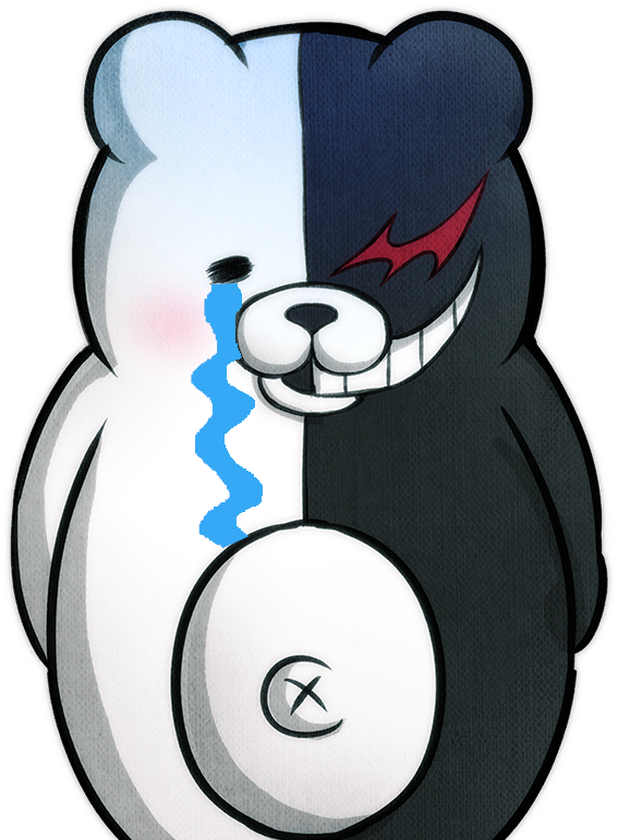 monokuma pleure