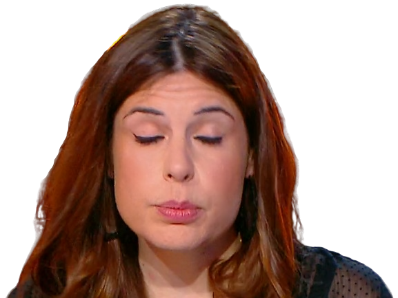 charlotte dornellas brune fille jolie journaliste cnews yeux fermes elections 2022