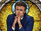 macron-icone-jesus-debat-le-pen-2022-presidentielles-vitrail-eglise